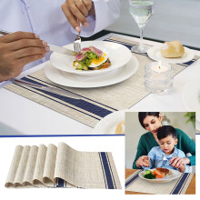 HANXIULIN placemats set of 6 heat-resistant non-slip