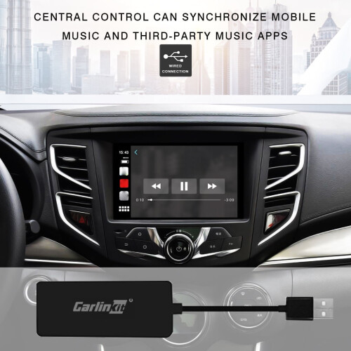Carlinkit USB CarPlay Android MirrorLink videó konverter 2