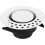 Adjustable Round Air Conditioning Outlet Vent Diffuser Ceiling Flush Mount Central Air Vent Cover for Home Hvac 75mm 2