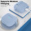Silicone AirPods 3rd Gen Case Cover Light Blue 3