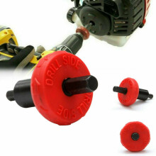 Electric Jump Start Drill Bit Adapter Black Red 70x45x45mm