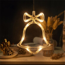 Christmas light string compatible suction cup decor 1 pack