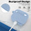 Silicone AirPods 3rd Gen Case Cover Light Blue 4
