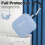 Silicone AirPods 3rd Gen Case Cover Light Blue 5