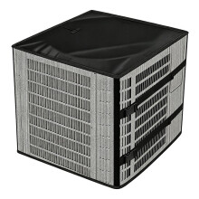 Air Conditioner Cover for Outside Units, Breathable Mesh with Waterproof Top, Protects From Debris, 24x24x30 Inch