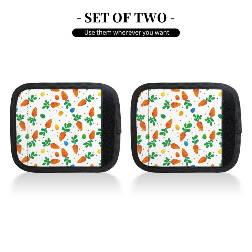Carrot Luggage Handle Wraps 2 pcs 2