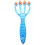 Blue 4-finger rolling massager for body fatigue relief 1