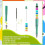 Plastic Beaded Ballpoint Pen for Kids and Students 1pc 3