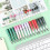 Plastic Beaded Ballpoint Pen for Kids and Students 1pc 7