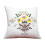 Embroidery Pillow Cover Set for Beginners, White 1