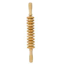 Wooden Massager Roller Curved Exercise Stick 12 Pack