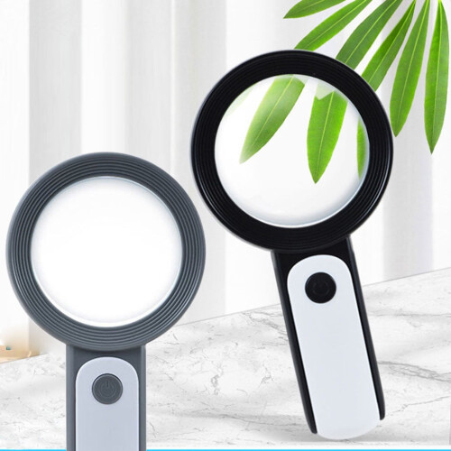 HESITONE reading magnifier with 18 LED lights 30x 1