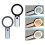HESITONE reading magnifier with 18 LED lights 30x 3