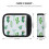 Luggage Handle Wraps Cactus Snowflake Design 2 Pack 2