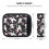Luggage Handle Wraps Artistic Poodle Design 2 pcs 2