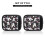Luggage Handle Wraps Artistic Poodle Design 2 pcs 3