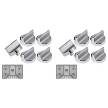 W10594481 Boutons de Rechange pour Cuisinière à Gaz pour - Bouton de Commande de Remplacement AP6023301 Wcg97Us6Ds00, 10 Pièces