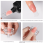 HeeHom nail tip clips set for gel extensions 10 pcs 8