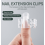 HeeHom nail tip clips set for gel extensions 10 pcs 3