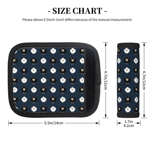 Luggage Handle Wraps Navy Blue 2 Pcs 1