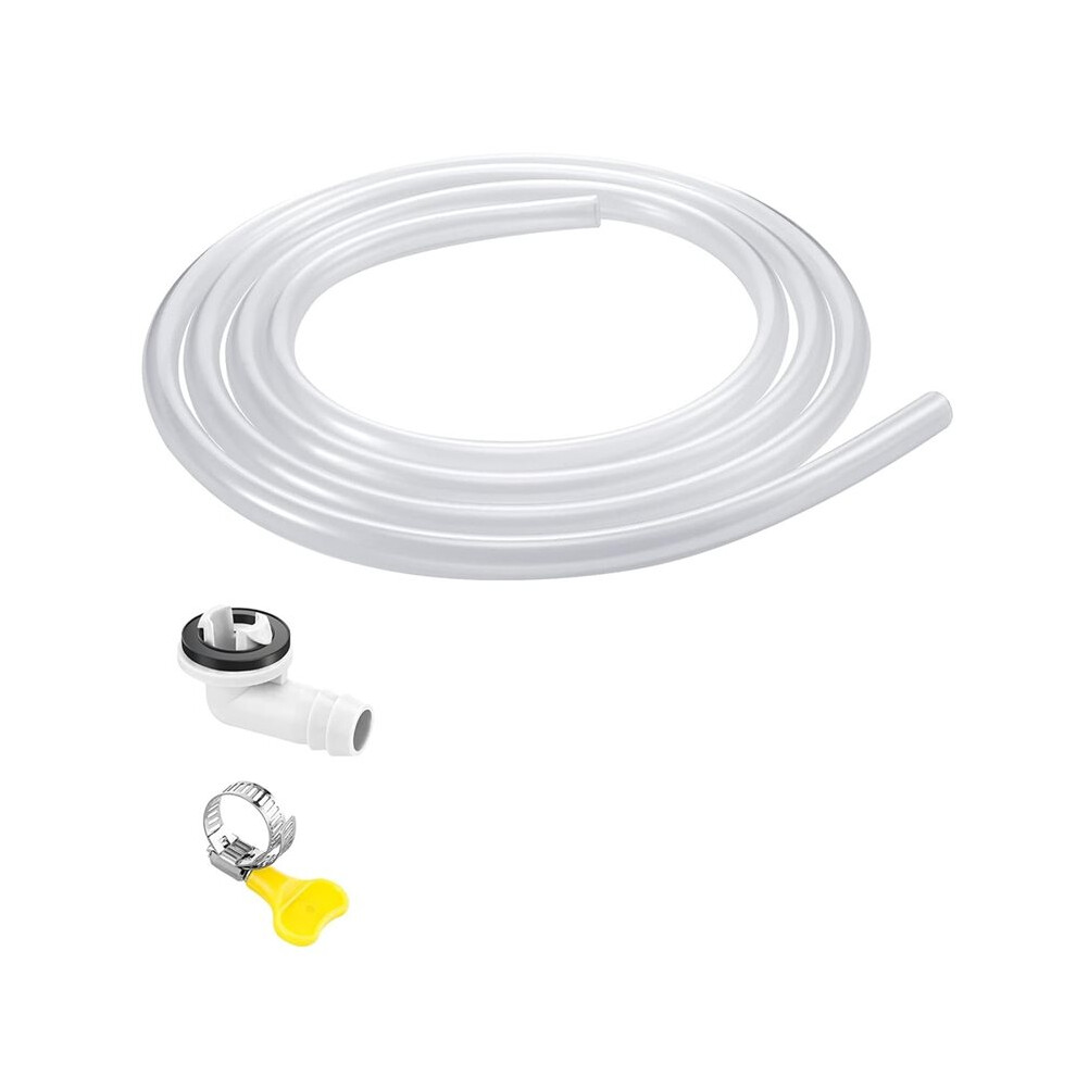 10Ft Air Conditioners Window Drain Hose Kit - Ac Hose Connector Replacement For Universal Air Conditioners 6032135474740