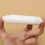 White toilet roll spindle spring-loaded holder 6