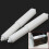 White toilet roll spindle spring-loaded holder 7