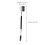 Hekezhi double-ended makeup brush set 5 pieces 5