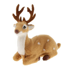 Christmas reindeer doll window or fireplace decor
