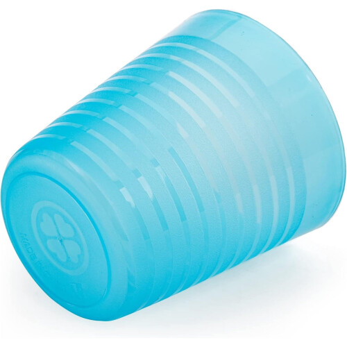 Kids Plastic Cups 8oz Unbreakable Stackable 24 Pack 2