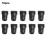 PVC cable gland connector rubber sheath 10 pcs 1