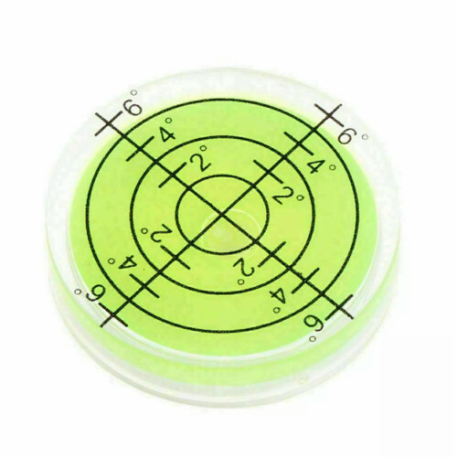 Circular Spirit Level with Bubble and Degree Mark 2