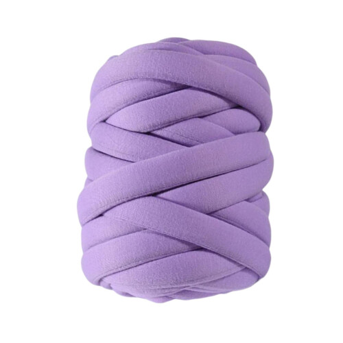 Light Violet Chunky Yarn 0.55 lbs Bulky Tube