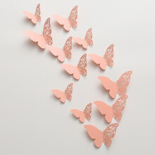 Peel and Stick Butterfly Wallpaper with 3D Pearl Design