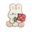 Cartoon toilet deodorizing sticker 1 piece 1
