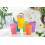 Happon kids drinking cups rainbow plastic 8 pcs 2