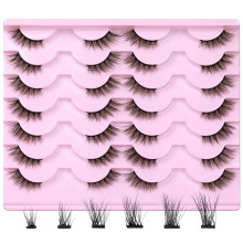 Natural Cat Eye Half Lashes 14 Pairs