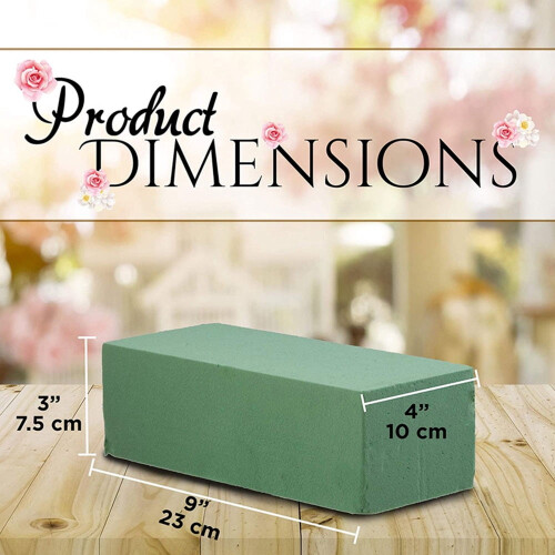 TrueClos green wet floral foam blocks 6 pcs 2