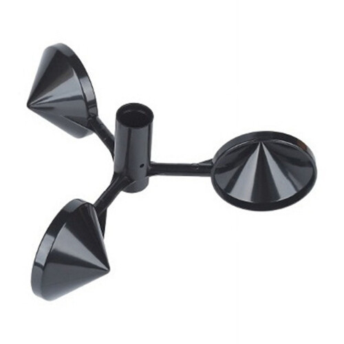 Anemometer Housing Shell with 3-Cup Wind Direction Indicator 1