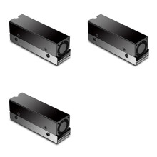 3X M.2 SSD NVMe Heat Sink M2 2280 Solid State Disk Air Circulation Radiator with Fan Aluminum Heatsink Thermal Pad