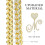 Gold-plated J initial pendant necklace with Cuban link chain 3