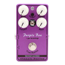 Mosky Box Preamp Overdrive Effect Pedal for Electric Guitar True Bypass Guitar Effect Pedal