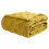 TAKTUK Throw Blanket Brown Textured Checkerboard Plush 2