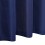 Kitchen Curtain Set Navy Blue Waffle Weave Blackout 3 pcs 3