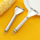 Kitchen Peeler Stainless Steel Round Handle 2 Pcs 2