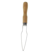 Wooden Handle Wire Loop Threader for Hand Sewing