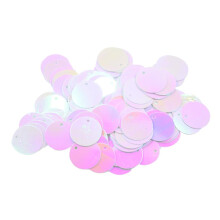 Christmas Loose Sequins Iridescent Flat Beads with Hole 10g