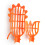 Fruit Picker Pole Garden Tool Orange 3