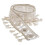 Tassel Fringe Lace Ribbon 5cm Width 1 Yard White 1