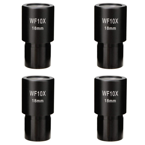 Microscope Eyepiece 10X Wide Angle 18mm Ocular Lens